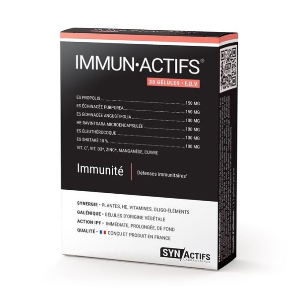 SYNACTIFS IMMUNACTIFS Immunité 30 gélules