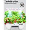 Hydroponics Growing System Kit, 17 Pods Herb Garden with 102