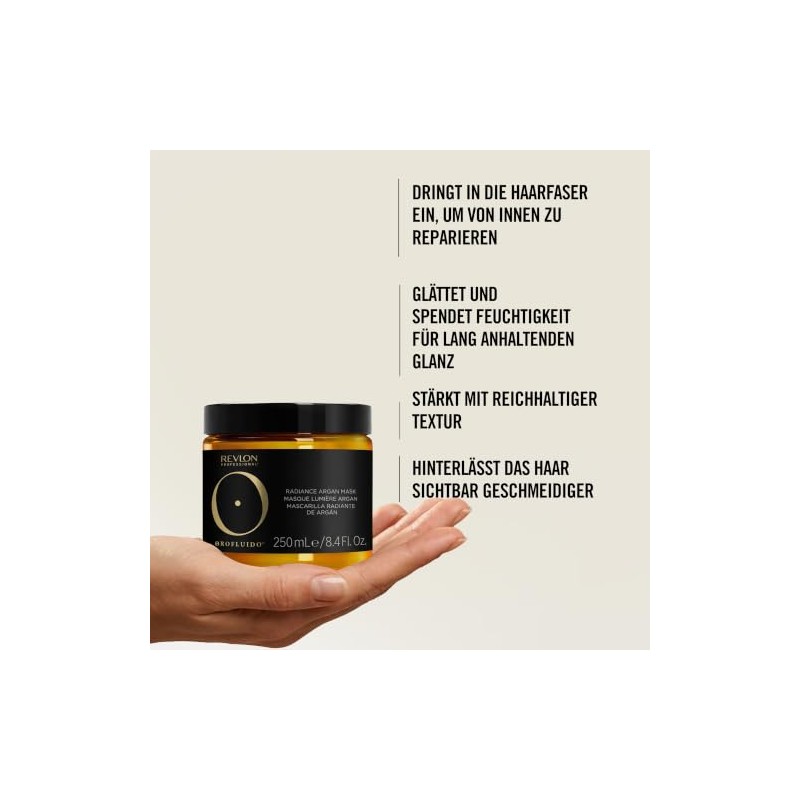 Mascarilla intensiva con aceite de argán Orofluido 500ml