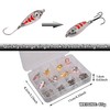 Fishing Spoons Lures Colorful Metal Bait Trout Spinners Spoon Fishing