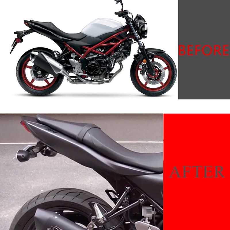 WEIXINRACING SV650 License Plate Holder for SV 650 SV650 SV650ABS