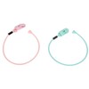 Hearing Aid Clips Pink Green Combination Set Portable Compact Flexible