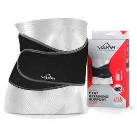 Vulkan Classic Back Support, One Size, Universal Fitting Lumbar Support Brace for Muscle Pain and Posing, Lower Back Belt for Lumbosacral Stability, Braces