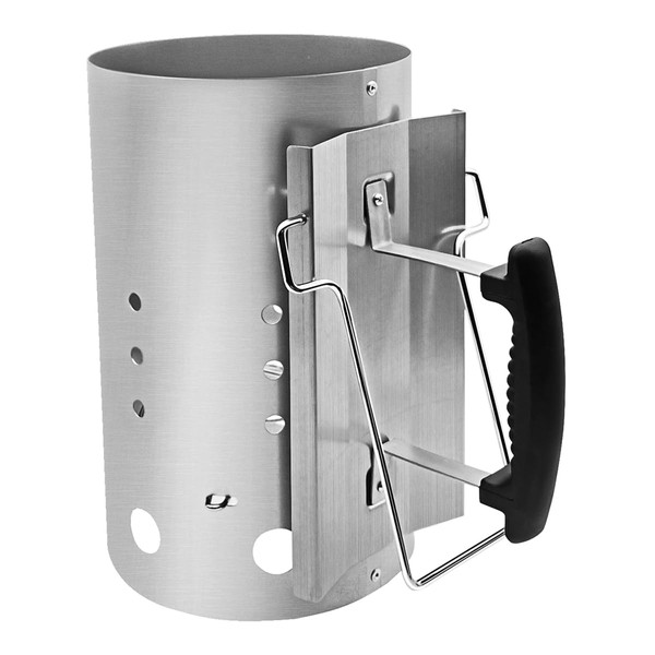 gzcmxh Chimney Starter Charcoal Grill Tools Accessory Quick Rapid Fire