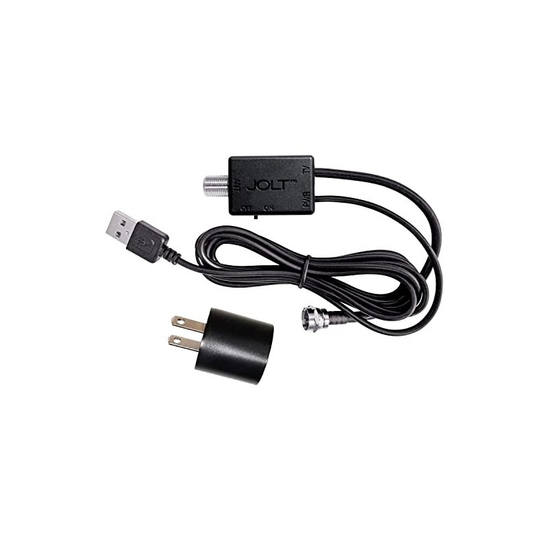 Antennas Direct Jolt Switch USB in-Line Amplifier | TV Antenna
