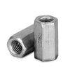 DOJA Industrial Hex Nut Long Rod Nut M10 Pack 5