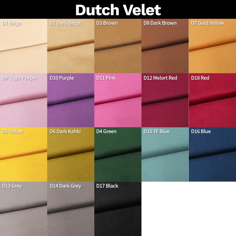 ColourTree Custom Size Bench Cushion Cover, Slipcover Fabric Sample Available