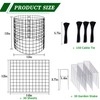 Adnee 10 Packs Wire Plant Protector from Animals - 12"