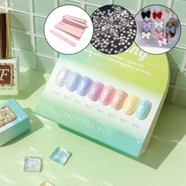 classic nail From the Nail Tingling Glitter Gel + 30 parts / 프롬더네일 팅글링 글리터젤+파츠 30개