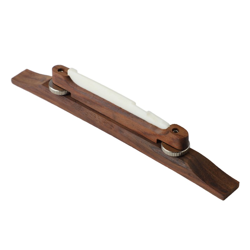 Guitar String Bridge Height Adjustable Wood Bridge Replacement Musical Instrument