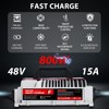 Voolex 15A 48V Golf Cart Battery aCharger for EZGO RXV