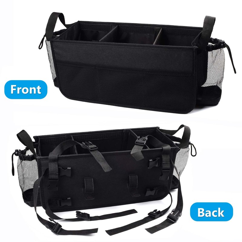 Riyitauto Upgraded Walker Basket Walker Accessories with Cup Holder, Fit