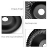 Pack of 2 Wooden Sanding Discs for Angle Grinders, 125