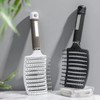 Salon Recommended Root Volume Hair Styling Brush Men's White 10ea