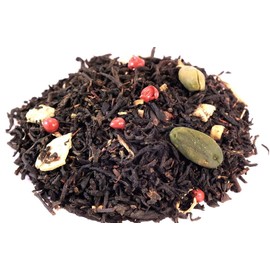 Black Tea Hamburger Christmas Tea Friesian Blend, Spicy, Strong, Nutty, Christmas, Cinnamon, Freshly Bottled