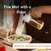 Glass Olive Oil Sprayer - 2 in 1 Dispenser for