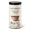 Silverpot Green Tea & Lemon, 50 Round Tea Bags, Tin