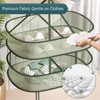 COVRA 2-Pack 23.6×15.7×3.5 Inches Single Layer, Double-Layer Foldable Mesh Drying