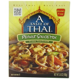 A Taste of Thai Peanut Sauce Mix Packets - 3.5 oz - 12 pk