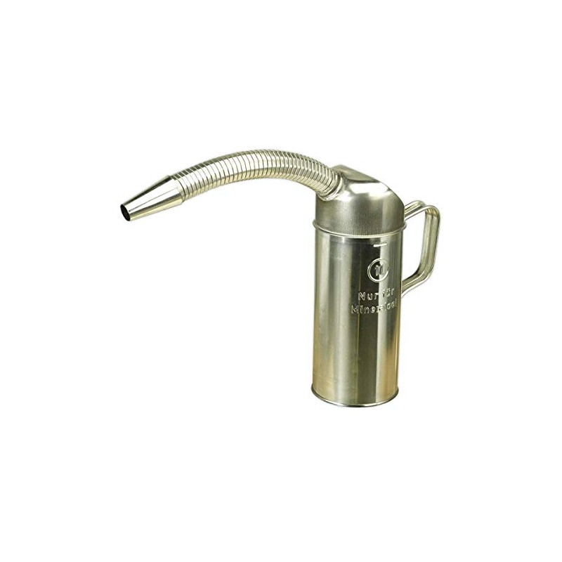 JM1F Measuring Jug Metal with Flexible Spout 1ltr