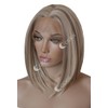 CiCiCa Lace Front Wigs, Soft Lace Wig, Medium Length Straight