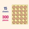 300PCS Canning Label Stickers for Jars and Lids, 2 inch,
