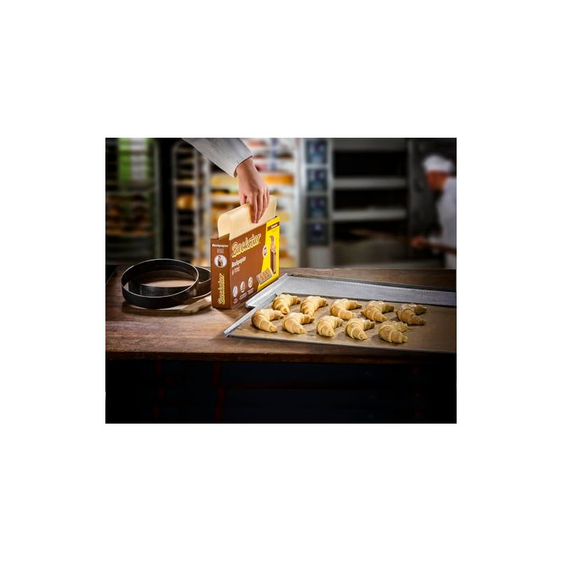 Backstar 100 Professional Sheets of Baking Paper Gastronorm 1/1 53