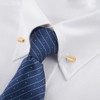 YYBONNIE 3PCS Men's Collar Bar Pins Shirts Tie Pins Necktie
