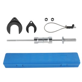 maXpeedingrods Inner CV Axle Puller Removal Tool with 5/8"-18 Slide Hammer & 63mm 48mm Fork Adapter, CV Joint Puller Removal Tool, Front Wheel Axle Half Drive Shaft Removal Tool Kit