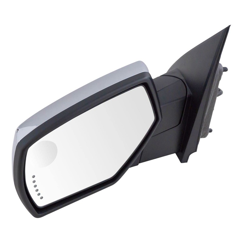 Mirror Power Folding Heated Memory Signal Puddle Chrome Left LH