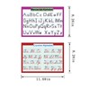 Cursive & Manuscript Alphabet Writing Chart Educational Posters Set 2
