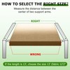 SCITOO RV Awning Fabric Replacement Heavy-Duty Weatherproof Vinyl Universal Camper
