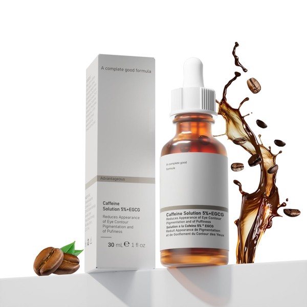 The Caffeine Solution 5% + EGCG，Reduces Appearance of Eye Contour