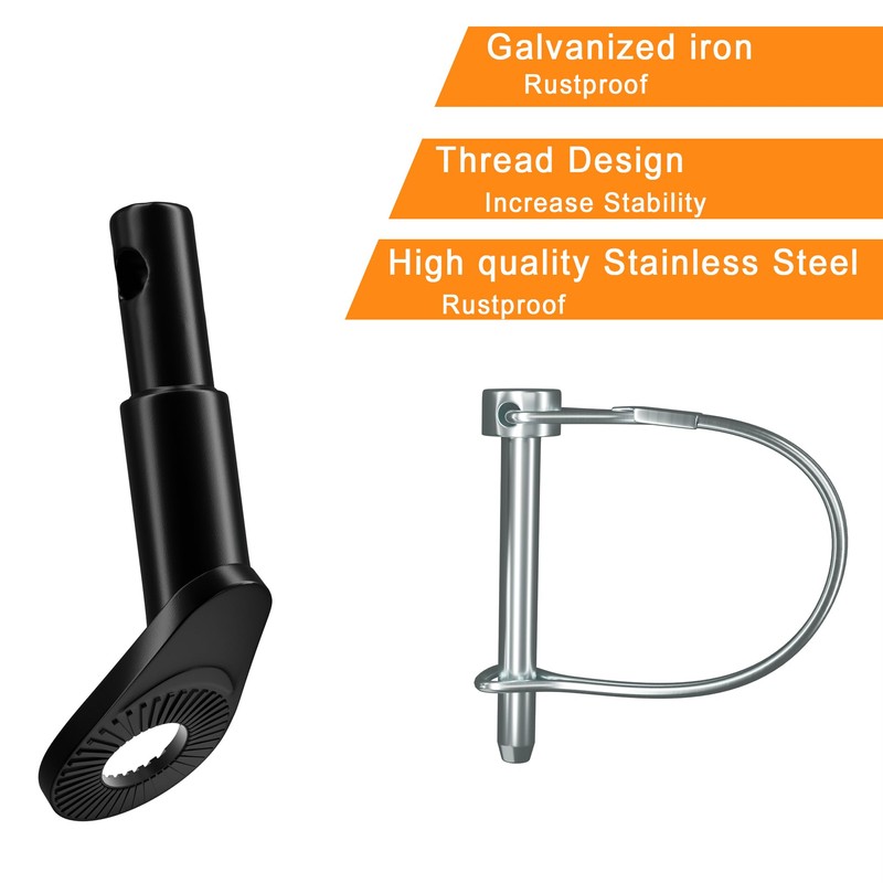 NICEDACK Bicycle Trailer Coupling, Universal Bicycle Trailer Coupling, Dog Trailer