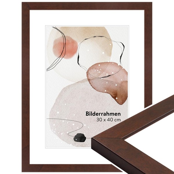 WandStyle Modern Picture Frame I Classic Wooden Picture Frame I