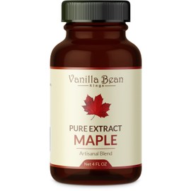 Pure Maple Extract for Baking and Flavoring - 4 OZ - Premium Quality Natural Flavors for Baked Goods, Desserts, & Cooking