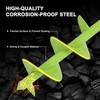 TCBWFY 2 Pack Garden Auger Drill Bit for Planting,3.5"x16" &