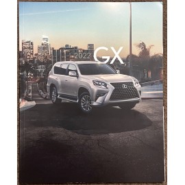 NEW 2022 LEXUS GX Original Sales Brochure Catalog - 42 pages size 8" x 10"