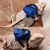 Bearded Dragons Accessories Toy Lizard Backpack Leash Set Adjustable Strap