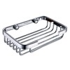 ThinkTop Soap Dish for Shower Solid Brass Chrome Finished Bathroom