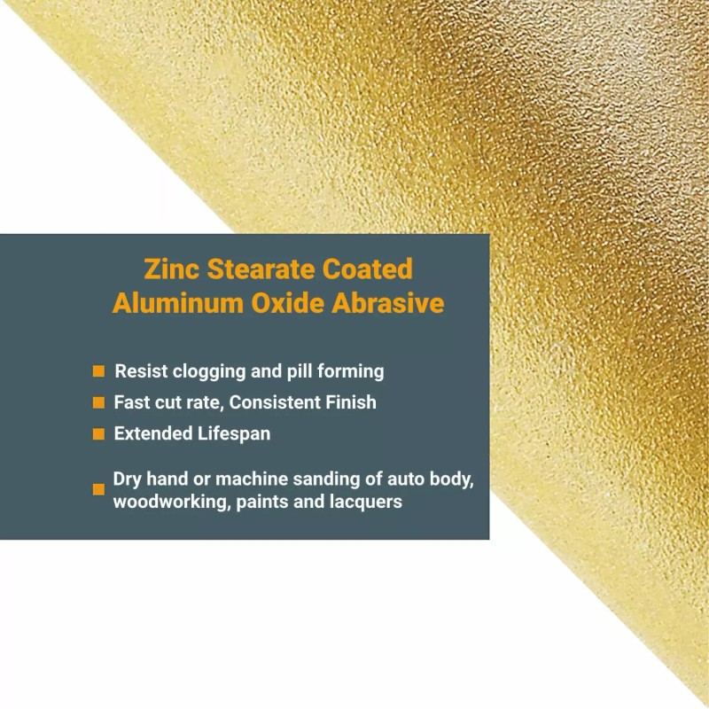 24h- Shipping 320 Grit Sandpaper Roll 2-3/4" X20yd Sticky Back