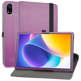 MAMA MOUTH Compatible with Blackview 13 inch Tablet Case,360 Degree Rotating With Premium PU Leather Sleeve Cover Case for Blackview MEGA 8 13 Inch Tablet,Purple