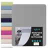 Dreamzie Fitted Sheet, 100% Polyester Microfiber, Oeko Tex Certified without