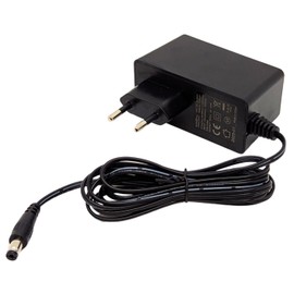 Lumonic I LED Plug Power Supply PIP-24-12 I 12V 24W I Input 100-240VAC I Extra Long Cable with Hollow Plug 5.5/2.1 I Overload Protection & Efficient I Unive
