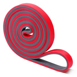 GAOHUI Resistance Bands, Gray Red Pull Up Bands for Men & Women, Fitness Exercise Band for Strength Training, Muscle Building, Home Gym, Pilates, Yoga, CrossFit