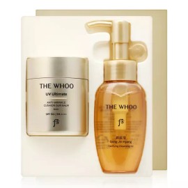 The Face Shop [더후][더후] UV얼티밋 안티 링클 쿠션 선밤 기획 세트 [The History of Whoo] UV Ultimate Anti-Wrinkle Cushion Sun Balm Special Set [Single item/Single item]