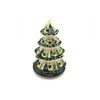 Polish Pottery Christmas Tree Luminarz - Medium (7") - Christmas