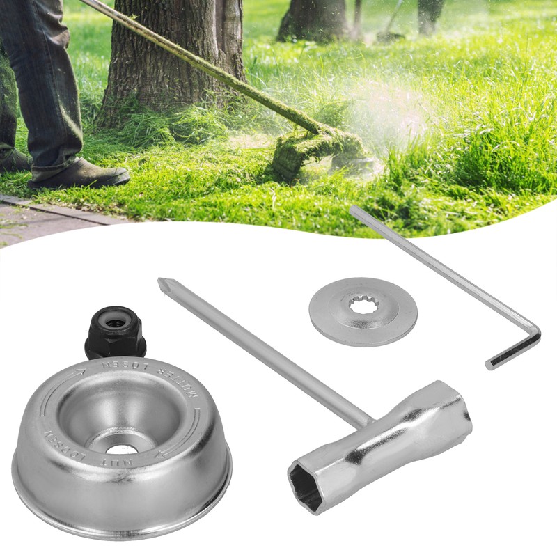 2 Set Brushcutter Blade Adapter Attachment Maintenance Kit for STIHL