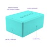 Vivva Yoga Blocks, 9"x6"x4" Yoga Blocks 2 Pack, Premium EVA