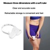 Retractable Circumference Tape Measure Body Tape Measure Automatic Shrinking Tape